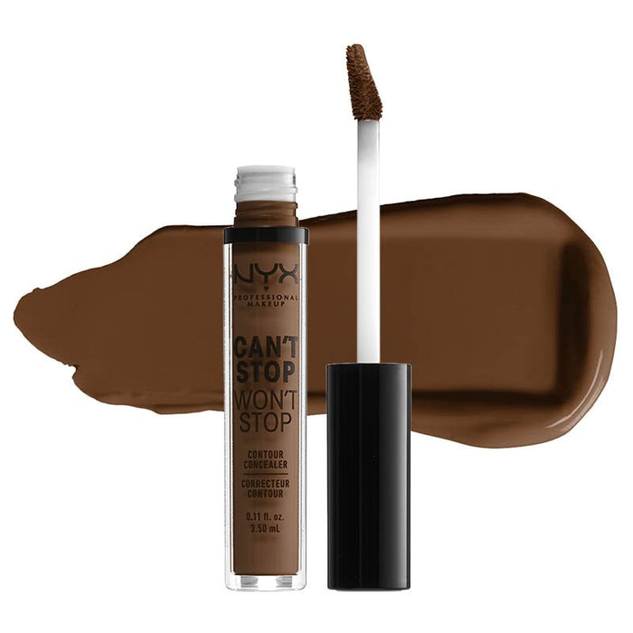 Correttore Liquido Can&#39;t Stop Won&#39;t Stop - Trucco professionale - Nyx : CAN'T STP WON'T STP CN CNCLR-MOCHA - 1