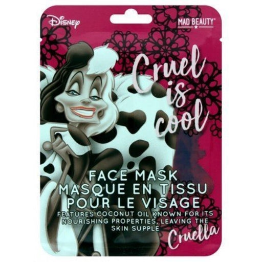 Maschera facciale di carta Disney - Crudelia - Mad Beauty - 1