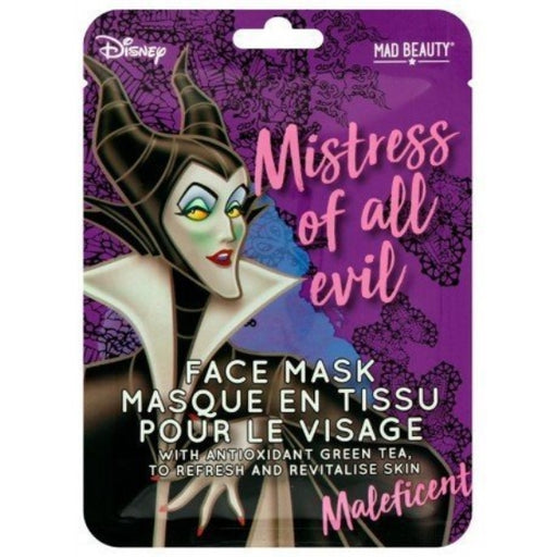 Maschera facciale di carta Disney - Malefica - Mad Beauty - 1
