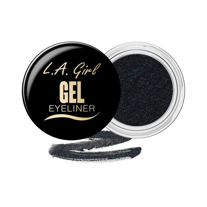 Kit eyeliner in gel - L.A. Girl : Black Cosmic Shimmer - 1