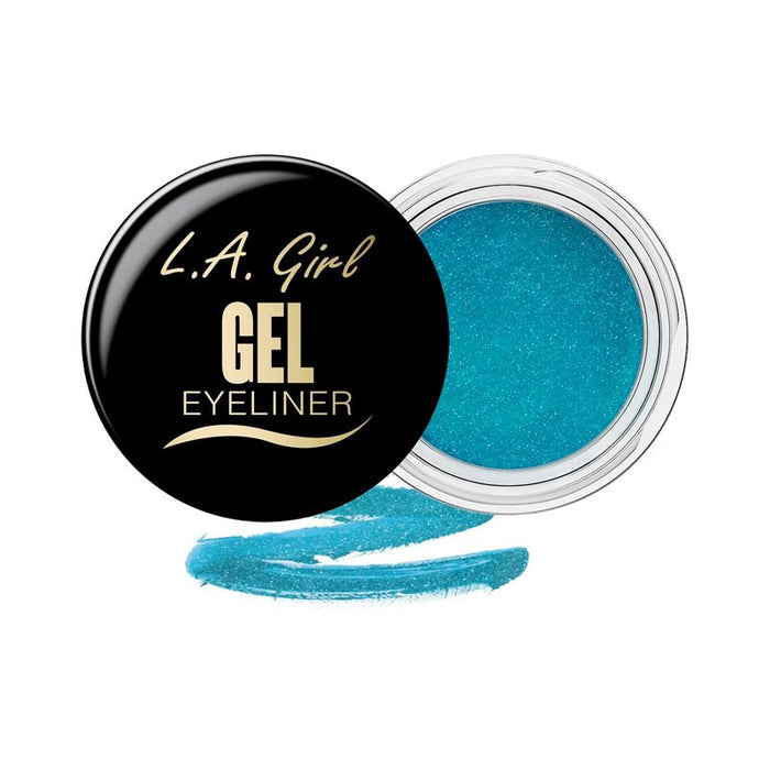 Kit eyeliner in gel - L.A. Girl : Mermaid Teal Frost - 1