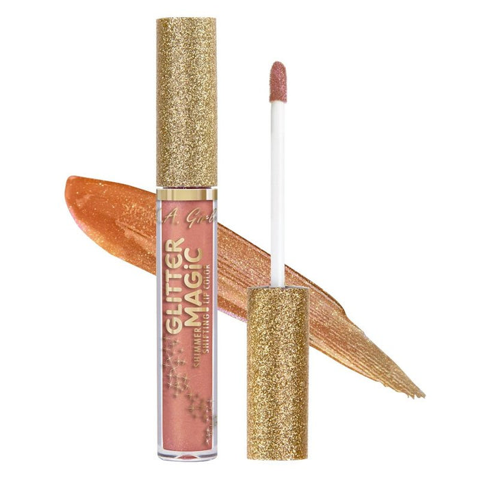 Labial Liquido - Glitter Magic - la Ragazza - L.A. Girl : Champagne - 1