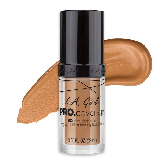 Fondotinta liquido - Illuminante Pro Coverage - L.A. Girl : Sand - 1