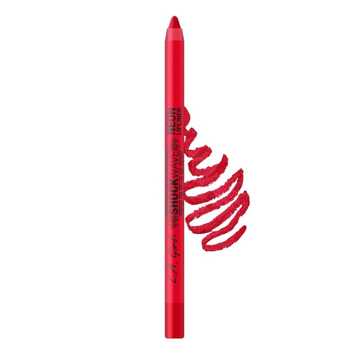 Matita per labbra al neon Shockwave - L.A. Girl : Fiery Red - 1