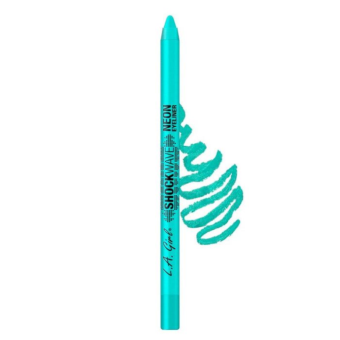 Matita Eyeliner - Shockwave Neon - la Girl - L.A. Girl: Fresh Teal - 5