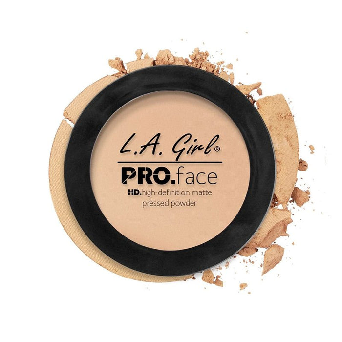Cipria Compatta - Pro Face Matte - L.A. Girl : Nude Beige - 1