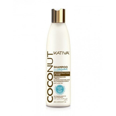 Shampoo rivitalizzante e lucidante con olio di cocco biologico 250 ml - Kativa: 250 ml - 2