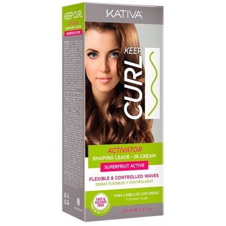 Crema attivante Keep Curl Wave - 200 ml - Kativa - 1