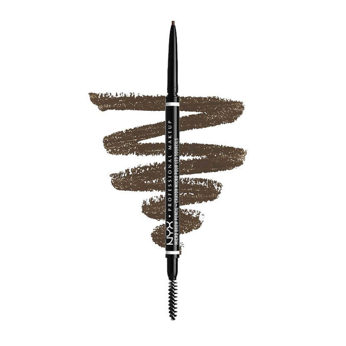 Matita per sopracciglia Micro Brow - Trucco professionale - Nyx : MICRO BROW PNCL - BRUNETTE - 1