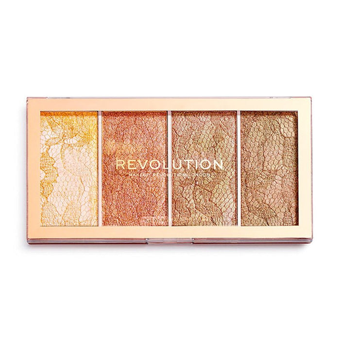 Paleta de Iluminadores - Pizzo vintage - Rivoluzione del trucco - Make Up Revolution - 1