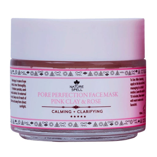 Maschera viso lenitiva e purificante - Argilla rosa - Nature Spell - 1