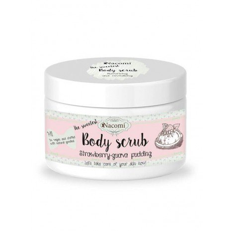 Exfoliante Corporal - Budino di fragole e guava - Nacomi - 1