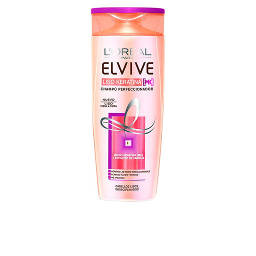 Elvive Liscio cheratina shampoo perfezionatore 370 ml - L'oreal Make Up - 1