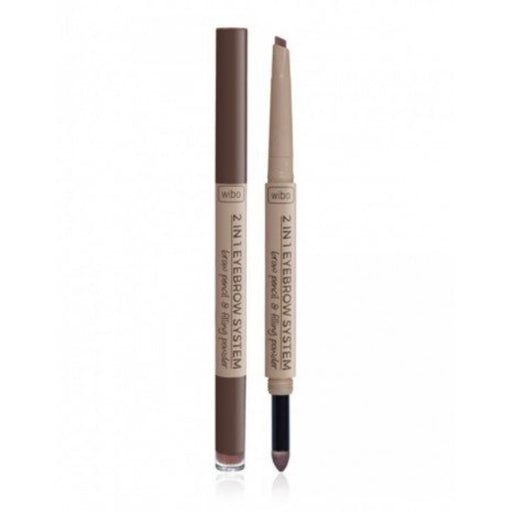 Matita per sopracciglia - Matita per sopracciglia 2 in 1 - Wibo : 2 en 1 Eyebrow Pencil - 1 - 1