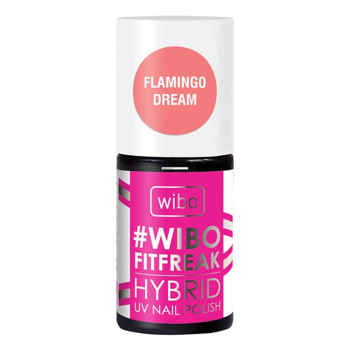 Smalto per unghie ibrido - Fitfreak - Wibo: nr 1 Flamingo Dream - 1