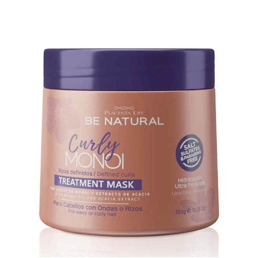 Curly Monoi Maschera Ricci Definiti 350gr - Be Natural - 1