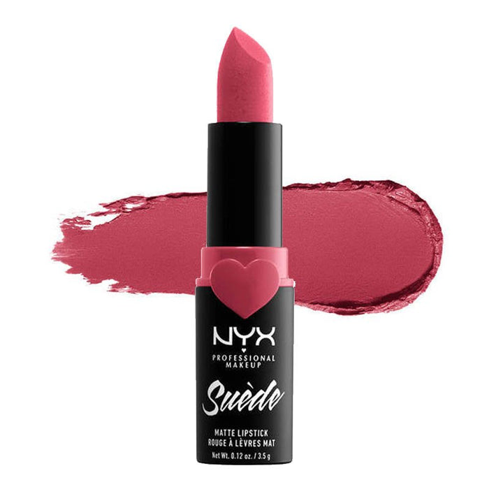 Rossetto - Rossetto opaco scamosciato - Trucco professionale - Nyx : SUEDE MATTE LIPSTICK-CANNES - 1