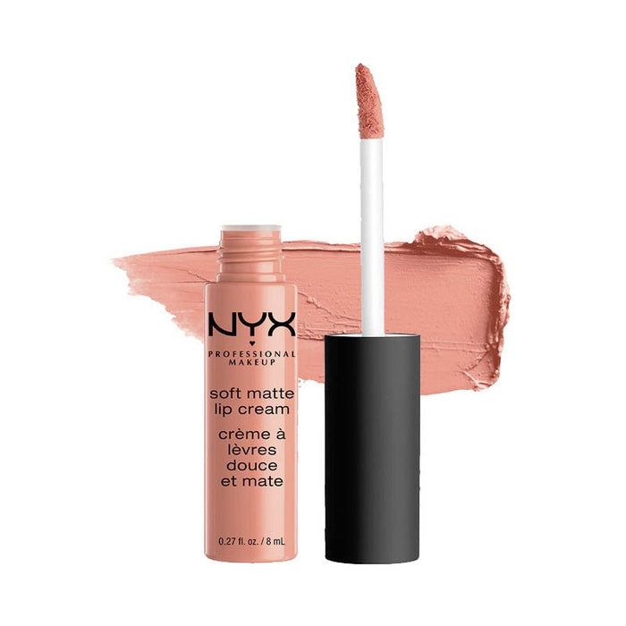 Labial Cremoso Mate - Crema labbra morbida opaca - Trucco professionale - Nyx : Labial Cremoso Mate - Soft Matte Lip Cream - Stockholm - 1