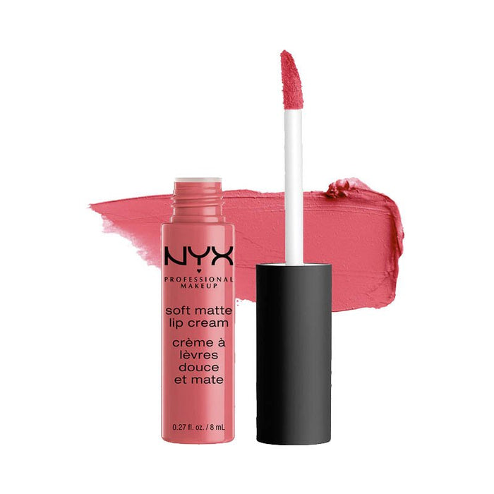 Labial Cremoso Mate - Crema labbra morbida opaca - Trucco professionale - Nyx : Labial Cremoso Mate - Soft Matte Lip Cream - Sao Paulo - 1