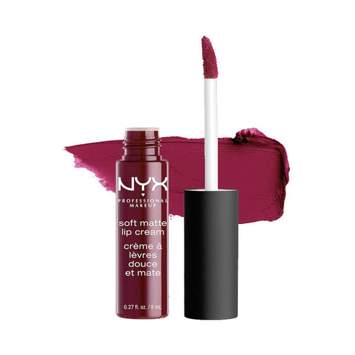 Labial Cremoso Mate - Crema labbra morbida opaca - Trucco professionale - Nyx : SFT MATTE LP CRM - COPENHAGEN - 1