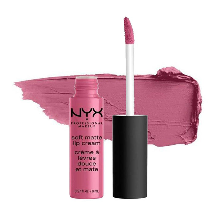 Labial Cremoso Mate - Crema labbra morbida opaca - Trucco professionale - Nyx : Labial Cremoso Mate - Soft Matte Lip Cream - Montreal - 1