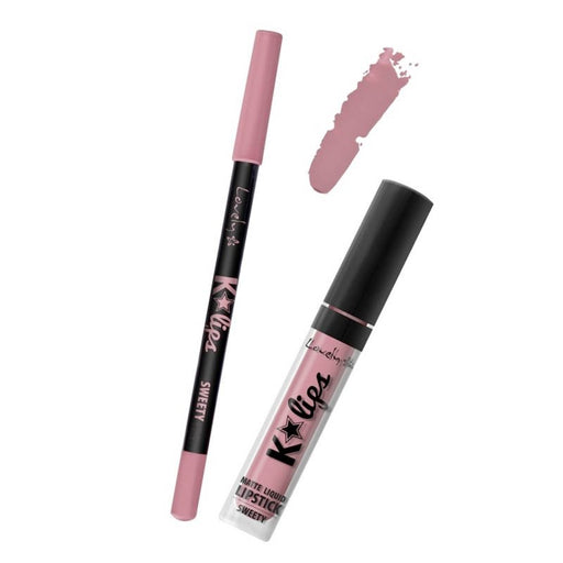 Matita labbra + Rossetto liquido K-lips - Lovely - 1