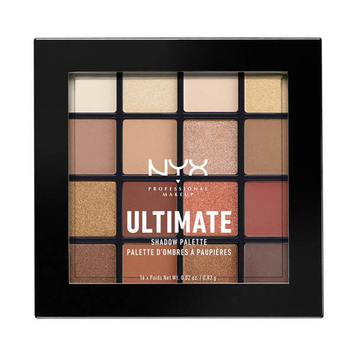 Ultimate Eyeshadow Palette - Brights - Trucco professionale - Nyx : ULTI SHDW PAL - WARM NEUTRALS - 1