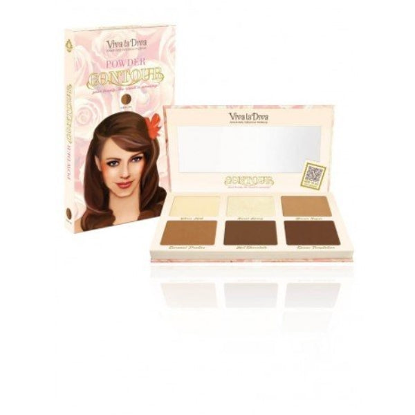 Tavolozza di contorno in polvere - Contouring in polvere - Viva la Diva : Polvo - Medium/Dark - 1