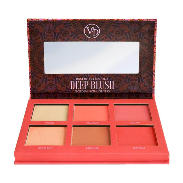 Palette di fard ed evidenziatori - Deep Blush - Viva la Diva - 1