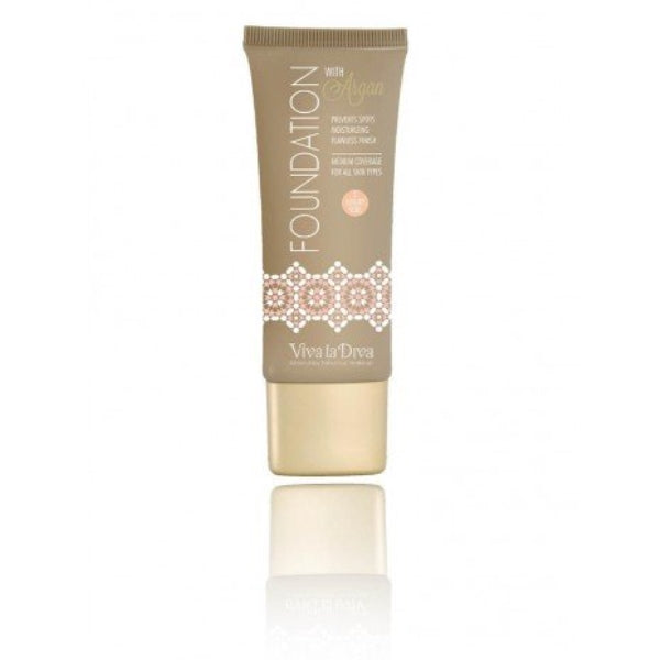 Base trucco con Argan - Fondotinta - Viva la Diva : 02 Luxury Nude - 1