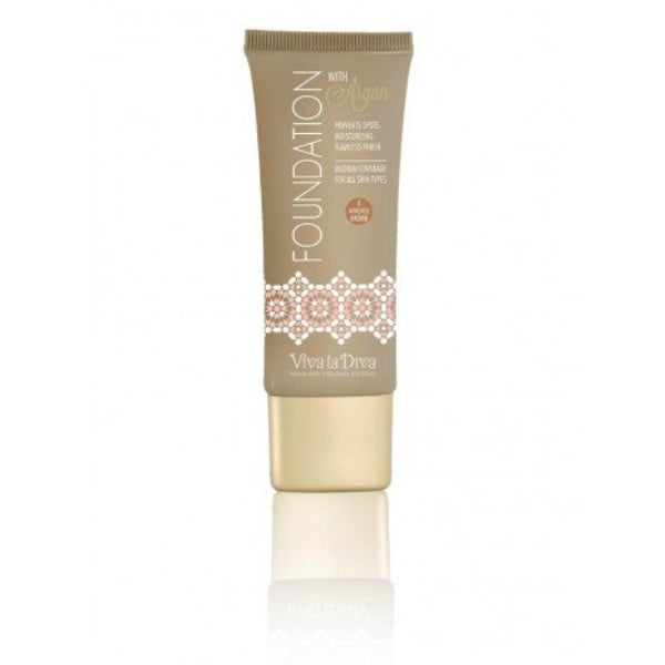 Base trucco con Argan - Fondotinta - Viva la Diva : 06 Mindful Brown - 1