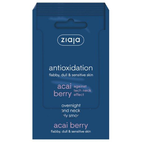 Maschera notturna cremosa e densa per viso e collo - Acai Berry - Ziaja - 1