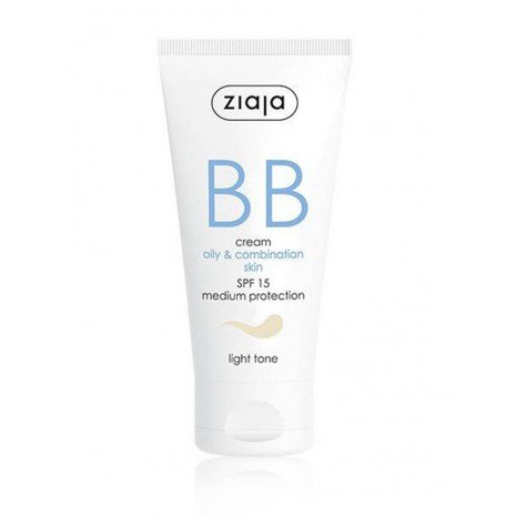 Bb Cream Pelli Grasse e Miste Spf15 - Tono Chiaro 50 ml - Ziaja - 1