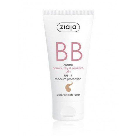 Crema BB SPF15 per pelli normali, secche e sensibili - Ziaja : Tono Oscuro - 1