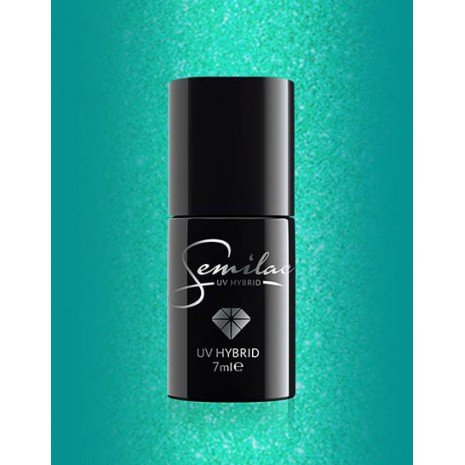 Esmalte Semipermanente 7 ml - Uv Ibrido - Green Glass 020 - Semilac - 1