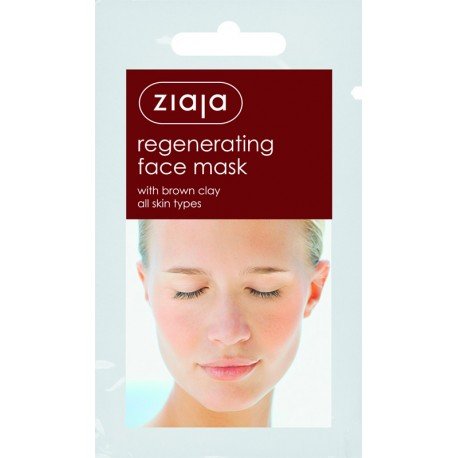 Maschera Viso Rigenerante con Argilla Bruna 7 ml - Ziaja - 1