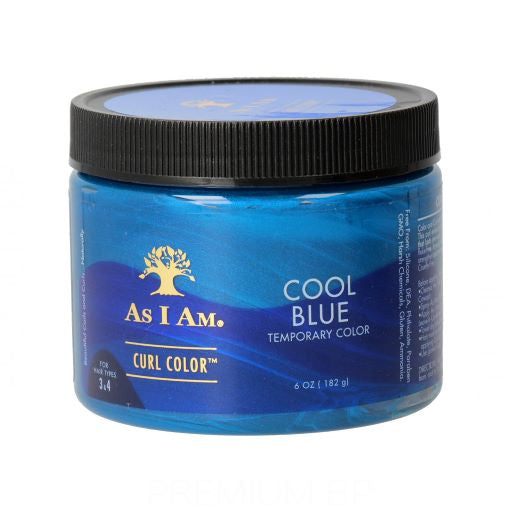 Gel colorato arricciato - Colore arricciato - Blu freddo - As I Am - 1