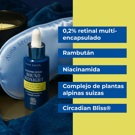 Siero Round Midnight 0,2% Retinale puro - Alma Secret - 2