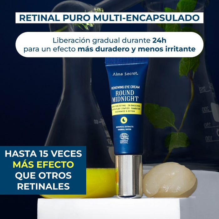 Contorno occhi con Retinal Round Midnight da 10 ml - Alma Secret - 5