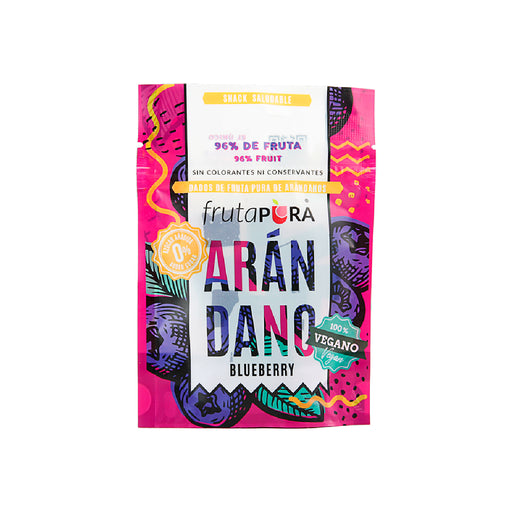 Spuntino di frutta sano - mirtillo - Fruta Pura - 1