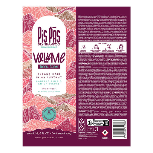 Shampoo Secco Volume 200ml - Pis Pas - 2