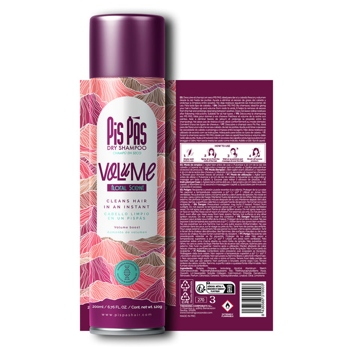 Shampoo Secco Volume 200ml - Pis Pas - 3
