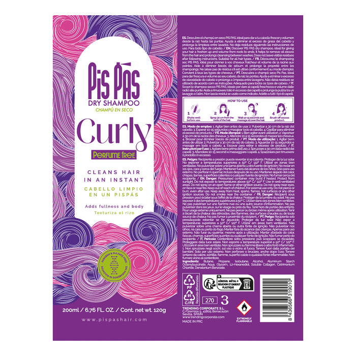 Shampoo Secco Ricci 200ml - Pis Pas - 2