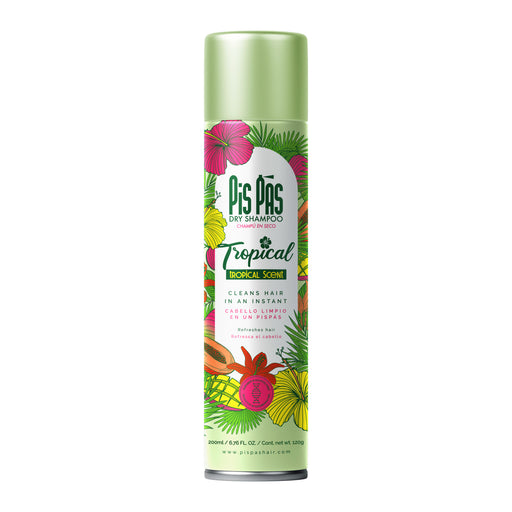 Shampoo secco profumato tropicale 200ml - Pis Pas - 1