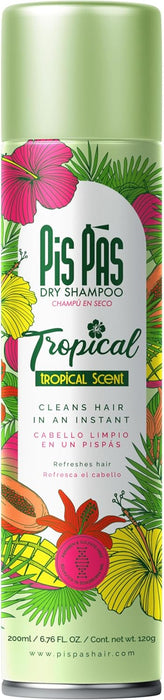 Shampoo secco profumato tropicale 200ml - Pis Pas - 1