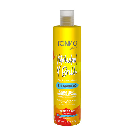 VITALITÀ E LUCENTEZZA Shampoo con Cheratina Idrolizzata 250 ml - Tonno Plus - 1