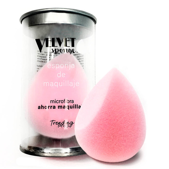 Spugna per trucco in microfibra - Spugna di velluto - Trending Pro - 1