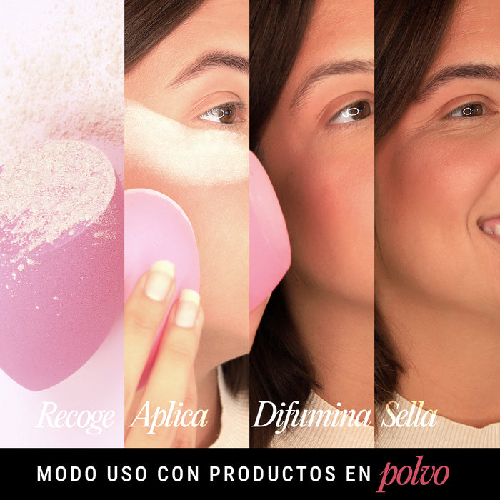 Spugna per trucco in microfibra - Spugna di velluto - Trending Pro - 8