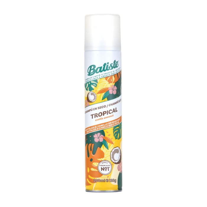 Shampoo Secco Rivitalizzante Tropicale - Shampoo Secco 200 ml - Batiste - 1