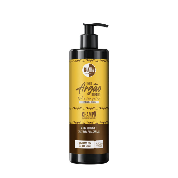 Champú Argão Intenso - Nutrición & Brillo - 500 ml - Bamba Cosmetics - 1